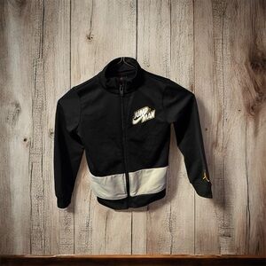 Jordan Black and White Kids Bomber Jacket
